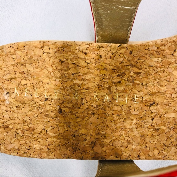 NIB Kelly & Katie Red Sandals - Picture 10 of 16